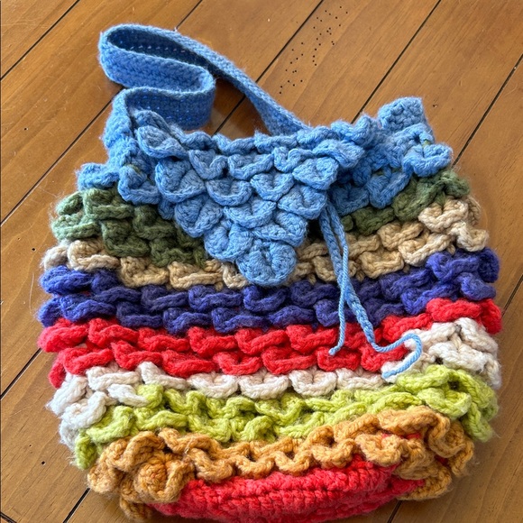 Handbags - Colorful Crochet Women's Bag